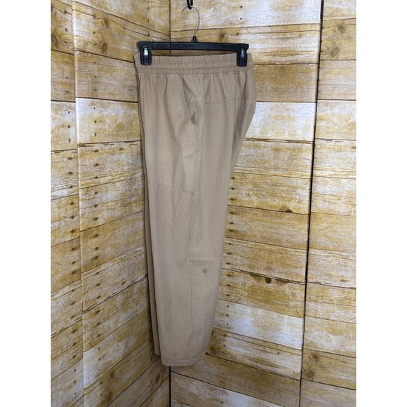 LULULEMON ABC CROPPED CASUAL COMFORT EVERYDAY PULL ON PANT SIZE MEDIUM - Picture 5 of 6